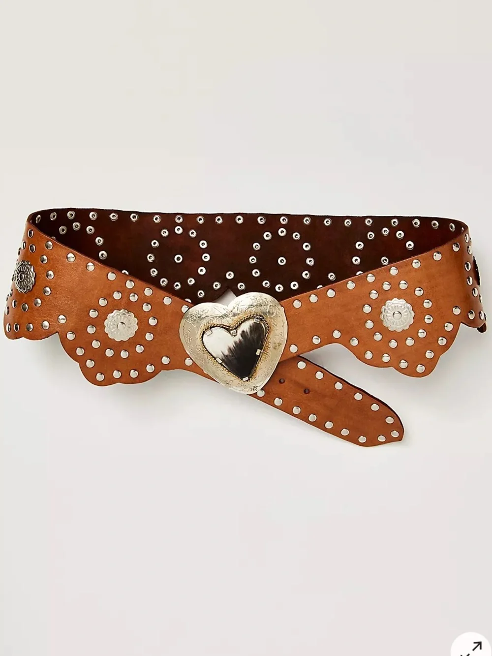 Free People Wildheart Studded Belt NWT